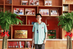 楊樂明：來新華學習技能，戰(zhàn)勝自己！